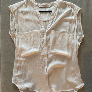 ZARA Trafaluc Off White Blouse
